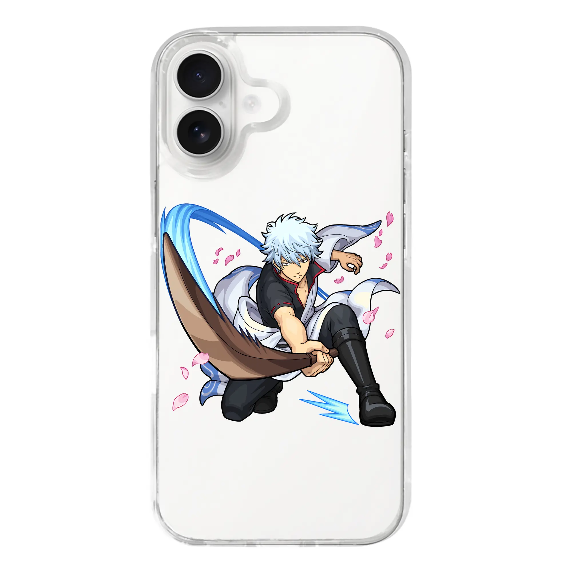 銀魂 グッズ 坂田 銀時 - iPhone 17シリーズ 透明スマホケース – 薄型・耐衝撃・精密フィット保護カバー